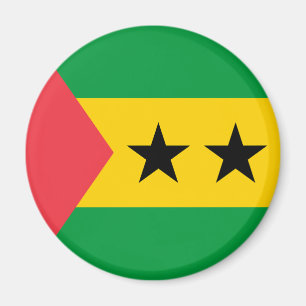 Vlag van Sao Tome en Principe Magneet