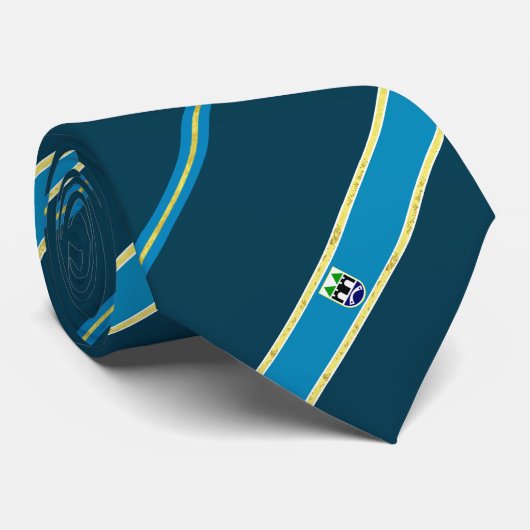 vlag van Sarajevo Stropdas (Opgerold)