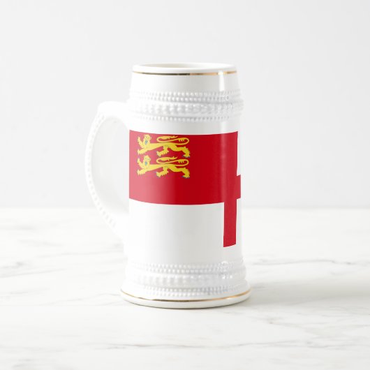 Vlag van Sark Bierpul (Voorkant links)
