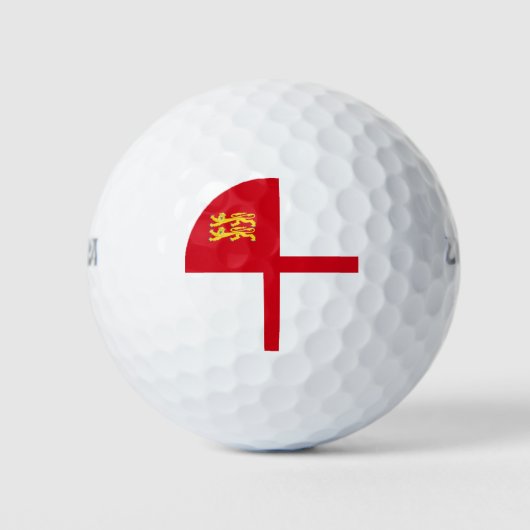 Vlag van Sark Golfballen (Voorkant)