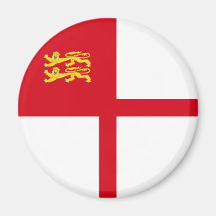 Vlag van Sark Magneet