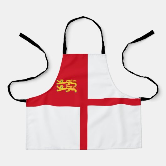 Vlag van Sark Schort (Voorkant)