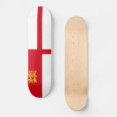 Vlag van Sark Skateboard (Voorkant)