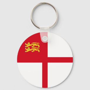 Vlag van Sark Sleutelhanger