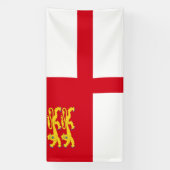 Vlag van Sark Spandoek (Verticaal)