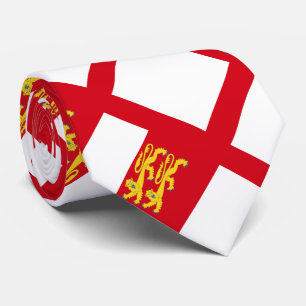 Vlag van Sark Stropdas