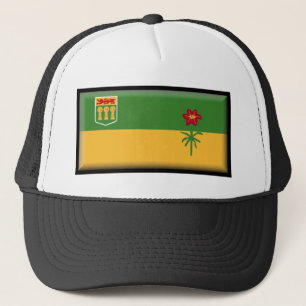 Vlag van Saskatchewan (Canada) Trucker Pet