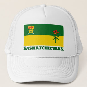 Vlag van Saskatchewan (CANADA) Trucker Pet