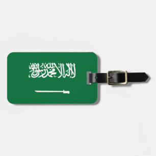 Vlag van Saudi-Arabië Bagagelabel