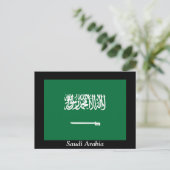 Vlag van Saudi-Arabië Briefkaart (Staand voorkant)