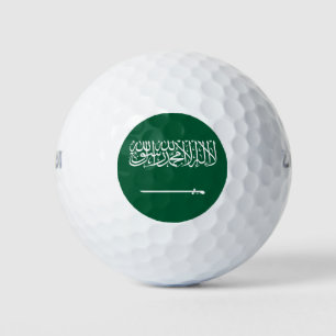 Vlag van Saudi-Arabië Golfballen