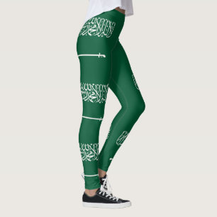 Vlag van Saudi-Arabië Leggings