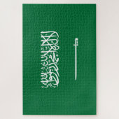 Vlag van Saudi-Arabië Legpuzzel (Verticaal)