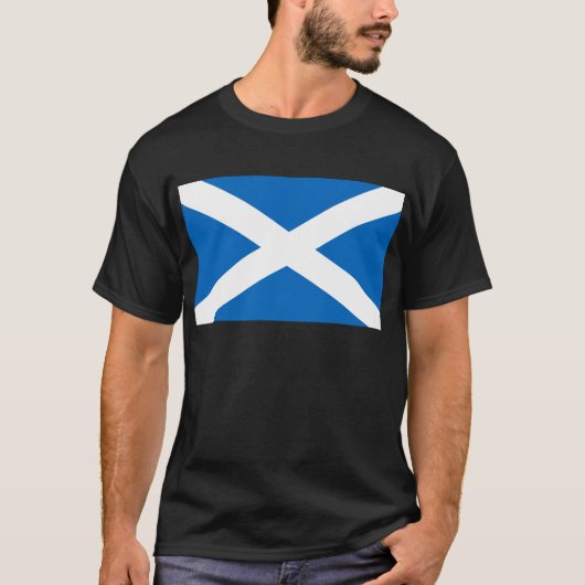 Vlag van Schotland - Bratach na h-Alba T-shirt (Voorkant)