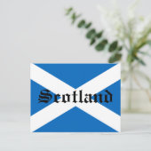 Vlag van Schotland Briefkaart (Staand voorkant)