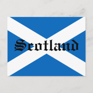 Vlag van Schotland Briefkaart