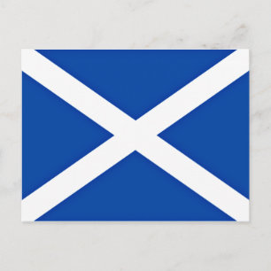 Vlag van Schotland Briefkaart