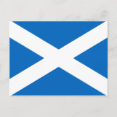 Vlag van Schotland Briefkaart (Voorkant)