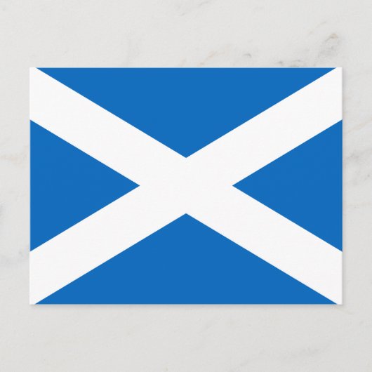 Vlag van Schotland Briefkaart (Voorkant)