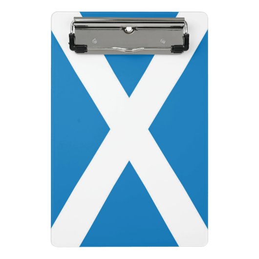 vlag van Schotland Mini Klembord (Voorkant)