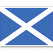 Vlag van Schotland Sticker (Voorkant)