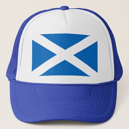 Vlag van Scotland Trucker Hat Trucker Pet (Voorkant)