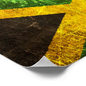 vlag van Scratched and Worn Poster (Hoek)