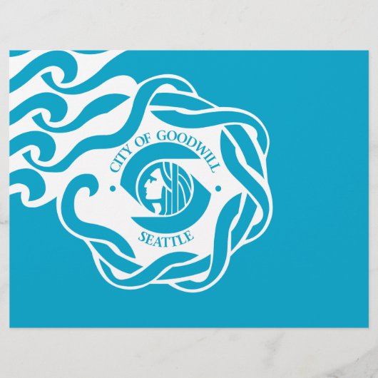 Vlag van Seattle Flyer (Voorkant)