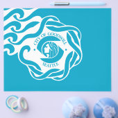 Vlag van Seattle Flyer (Enkel)