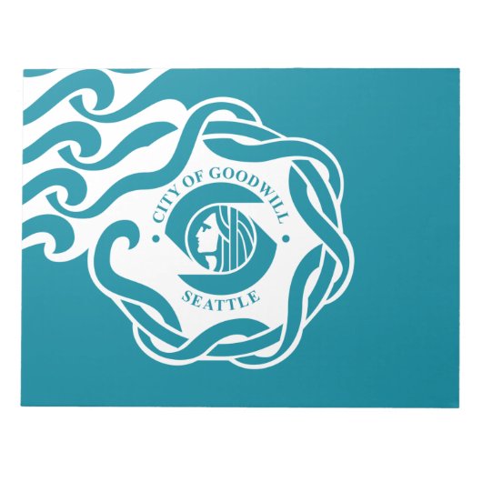 Vlag van Seattle (Washington) Notitieblok (Voorkant)