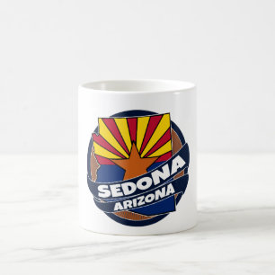 Vlag van Sedona Arizona barst mok
