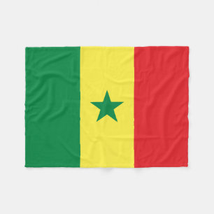 Vlag van Senegal Fleece Deken