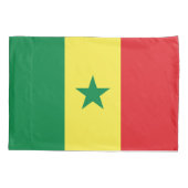 Vlag van Senegal Kussensloop (Achterkant)