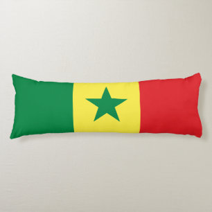 Vlag van Senegal Lichaamskussen