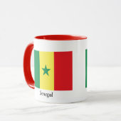 Vlag van Senegal Mok (Voorkant links)