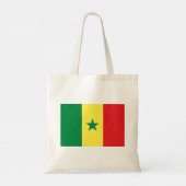 Vlag van Senegal Tote Bag (Achterkant)