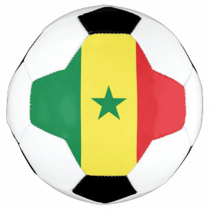 Vlag van Senegal Voetbal
