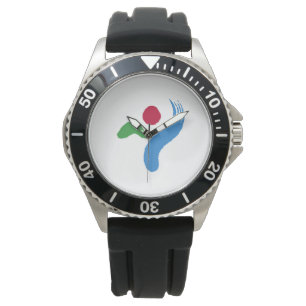 Vlag van Seoul (Zuid-Korea) Horloge