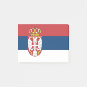 Vlag van Servië-Post-it® notes
