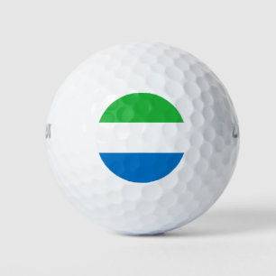 Vlag van Sierra Leone Golfballen