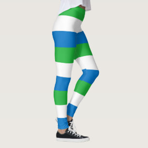 Vlag van Sierra Leone Leggings