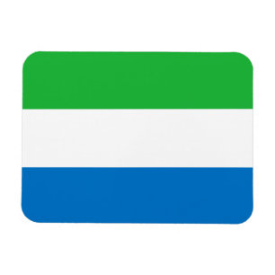 Vlag van Sierra Leone Magneet