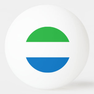 Vlag van Sierra Leone Pingpongballen