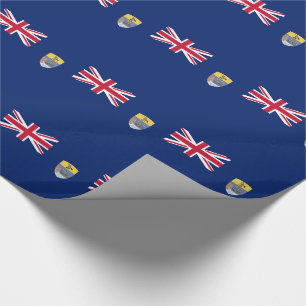 Vlag van Sint-Helena Cadeaupapier