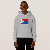 Vlag van Sint Maarten (Voorkant volledig)