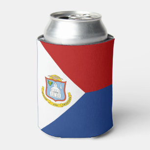 Vlag van Sint Maarten Blikjeskoeler
