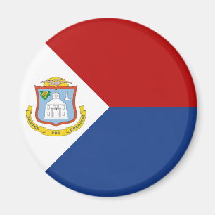 Vlag van Sint-Maarten Magneet