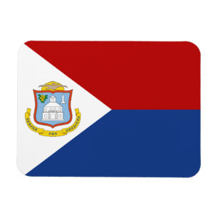 Vlag van Sint-Maarten Magneet