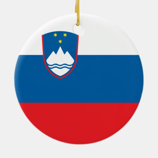 Vlag van Slovenië Ornament (Achterkant)