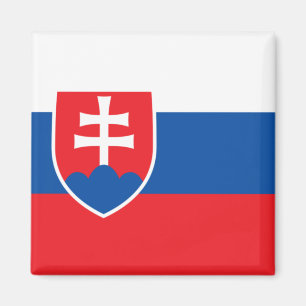 Vlag van Slowakije Magneet